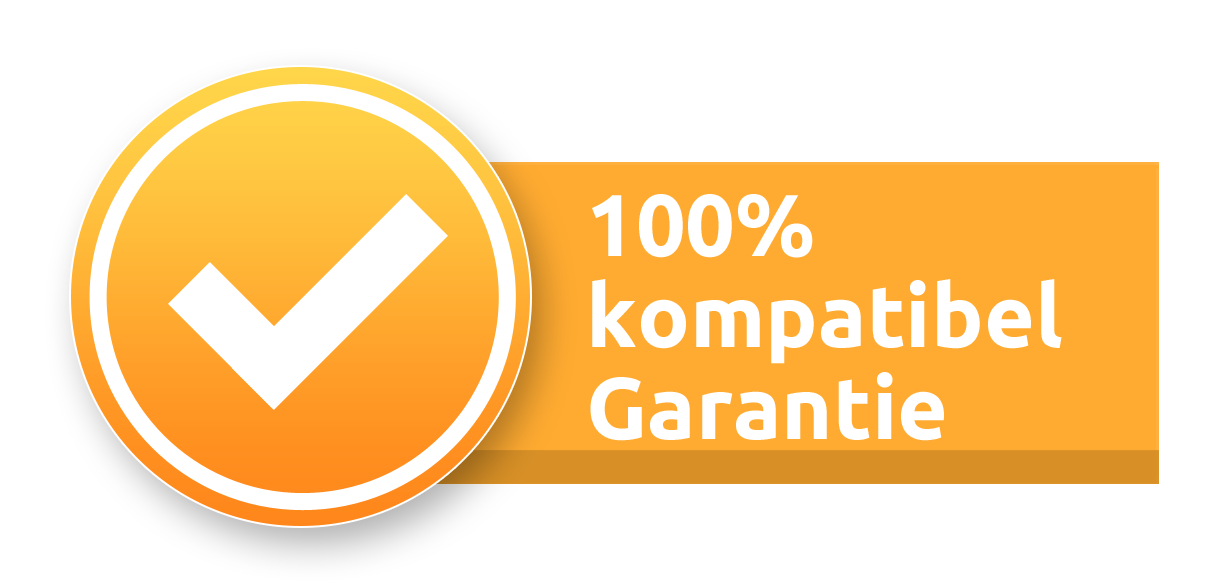 100Prozent kompatibel Garantie